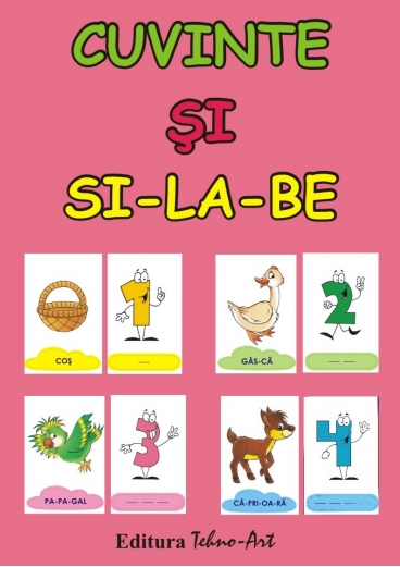 CUVINTE ŞI SILABE- jetoane