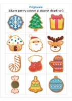 Prăjiturele - colorare si decorare