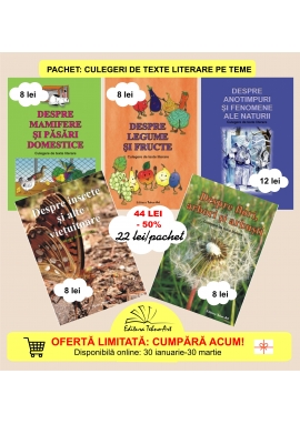PACHET CULEGERE DE TEXTE LITERARE PE TEME